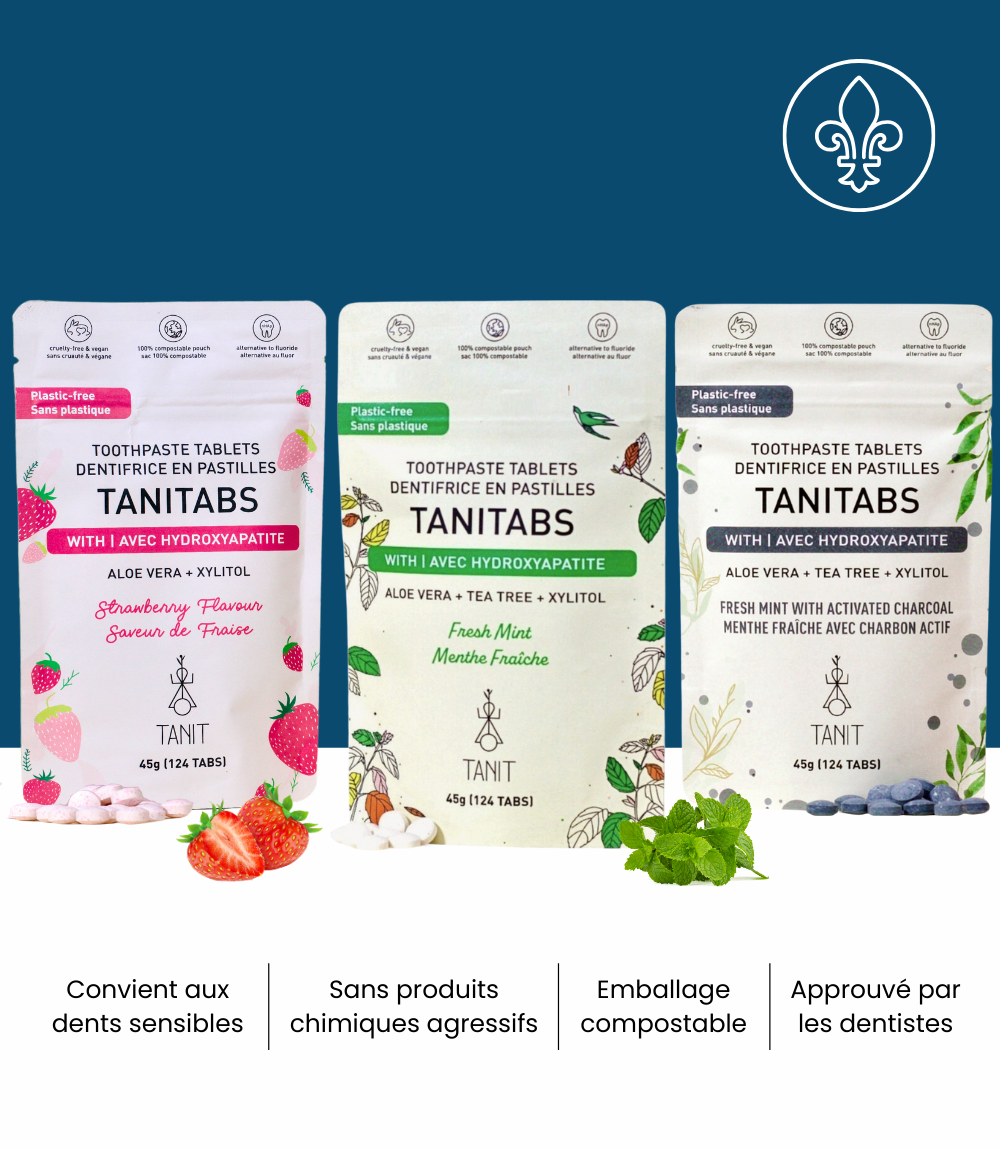 Dentifrice en pastilles - Menthe fraîche