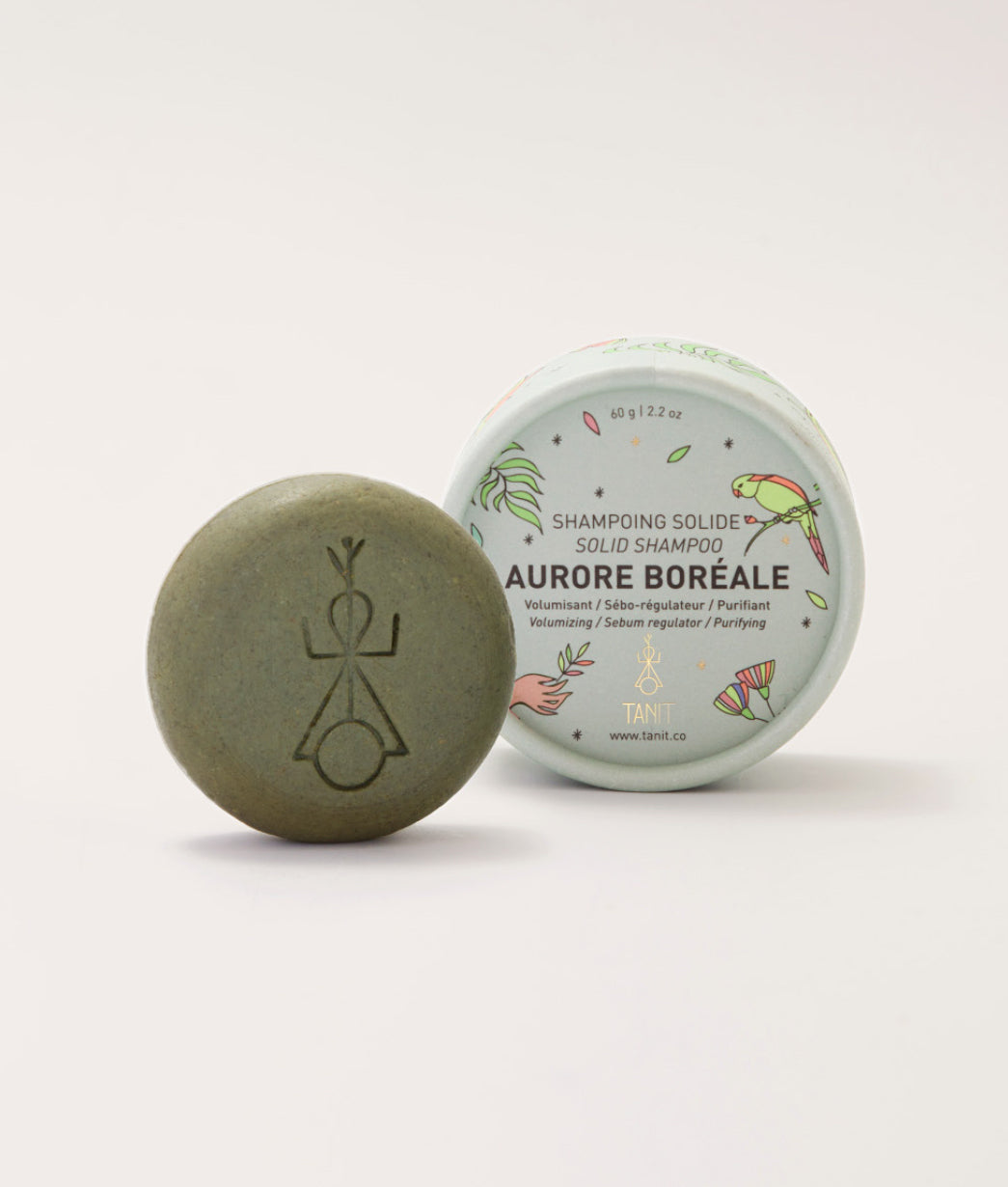 Shampoing en barre AURORE BORÉALE - Cheveux gras et délicats