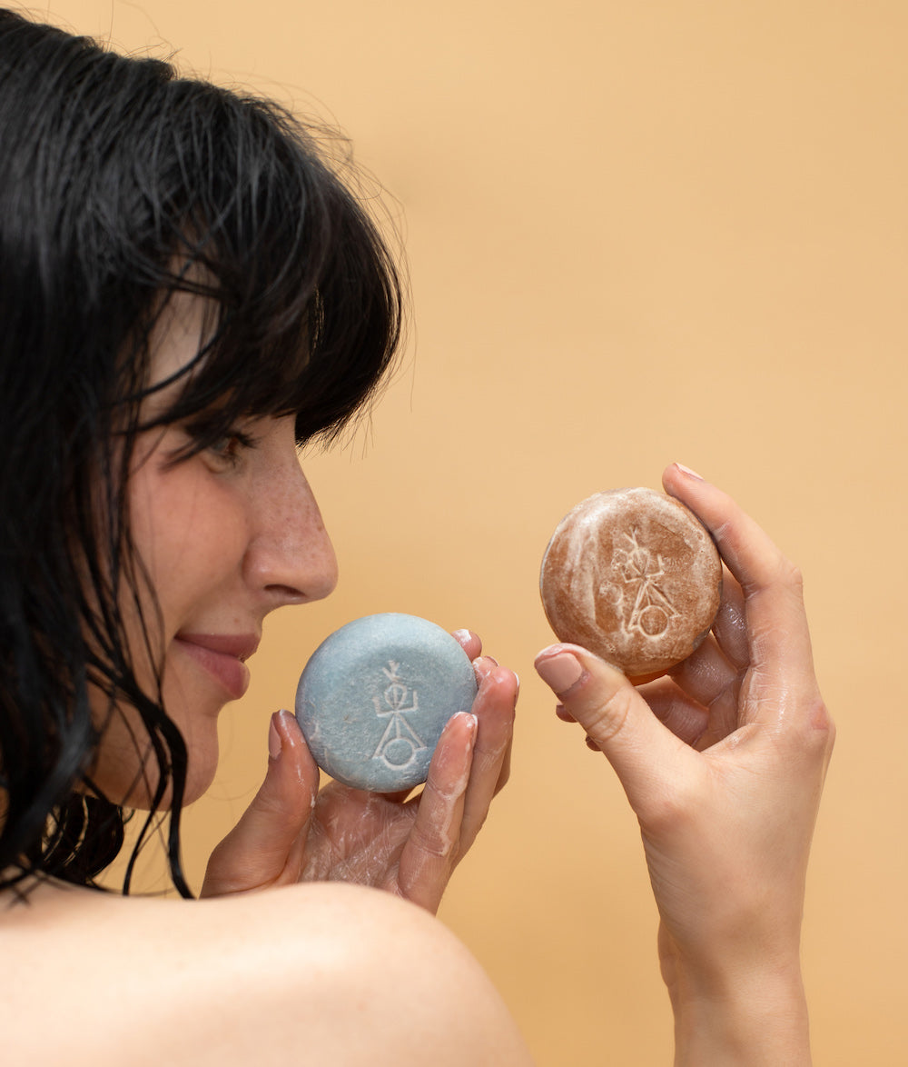 Shampoing en barre CIEL D'AZUR - Cheveux secs et abîmés