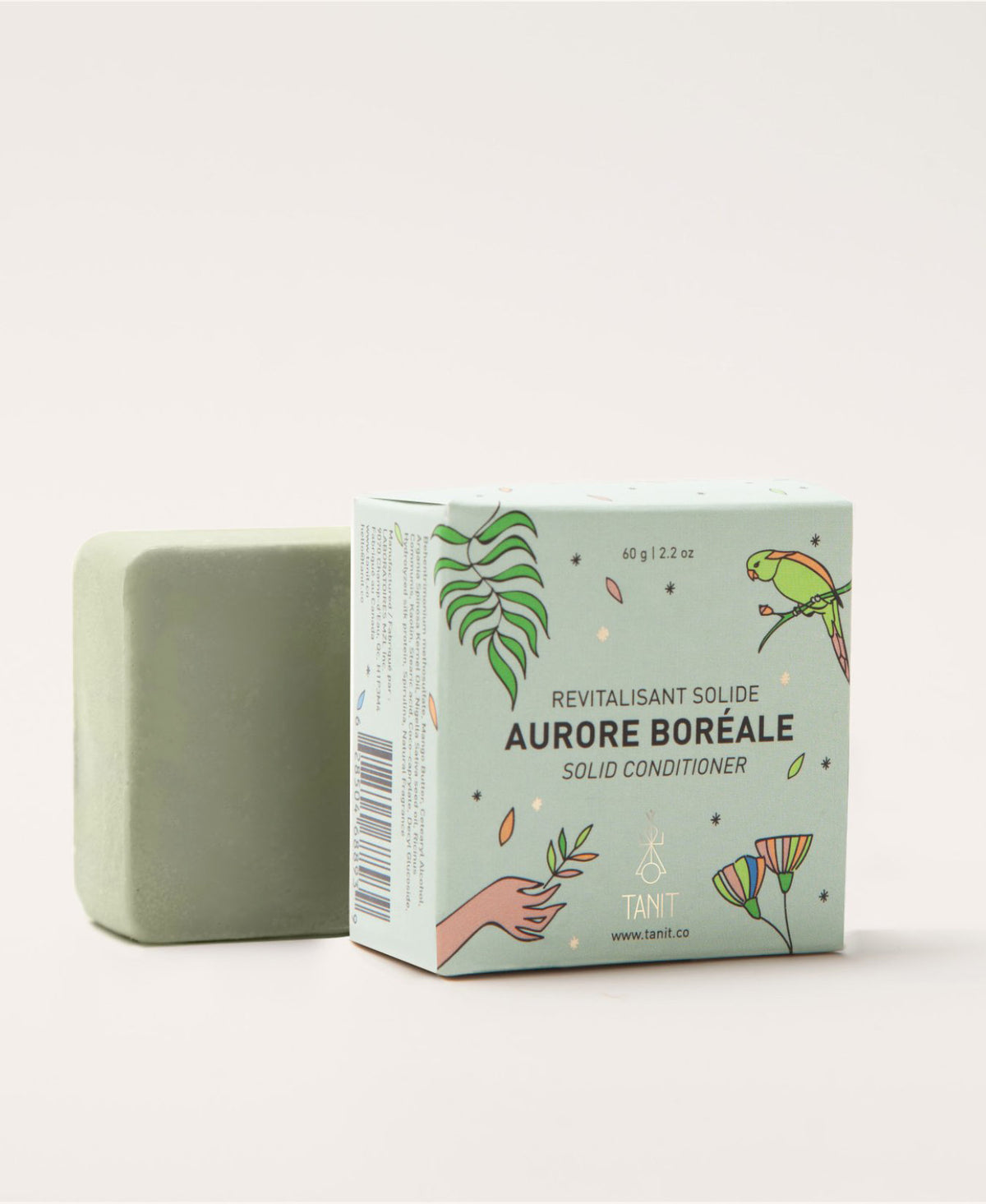 Revitalisant en barre AURORE BORÉALE - Cheveux gras et délicats