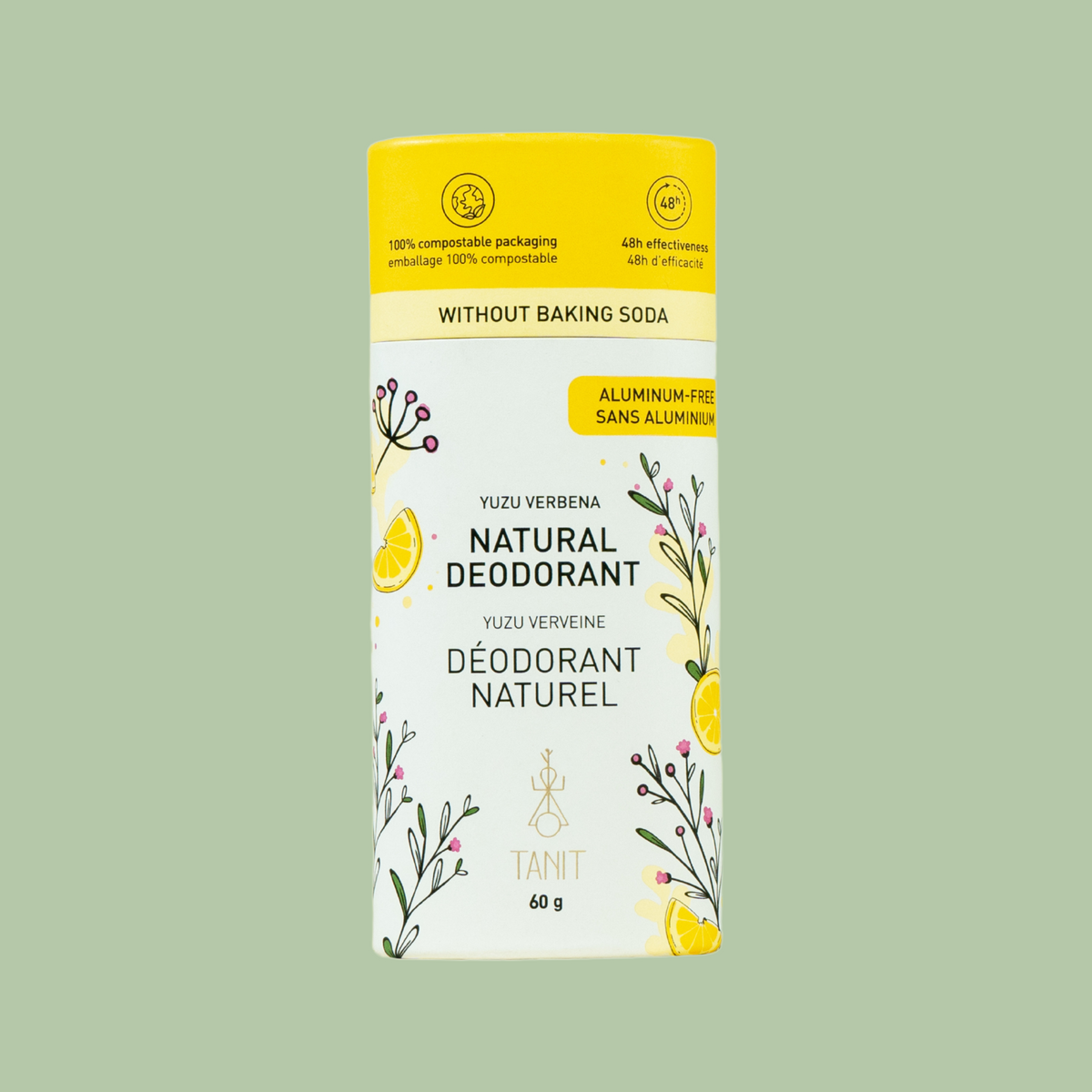 Déodorant solide naturel Yuzu