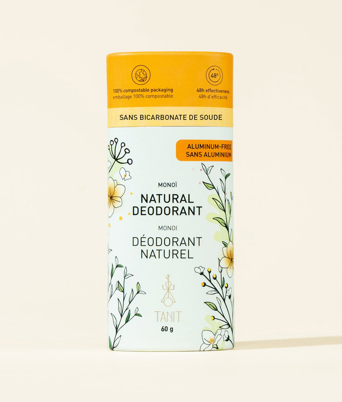 Déodorant solide naturel Monoï (PROMO)