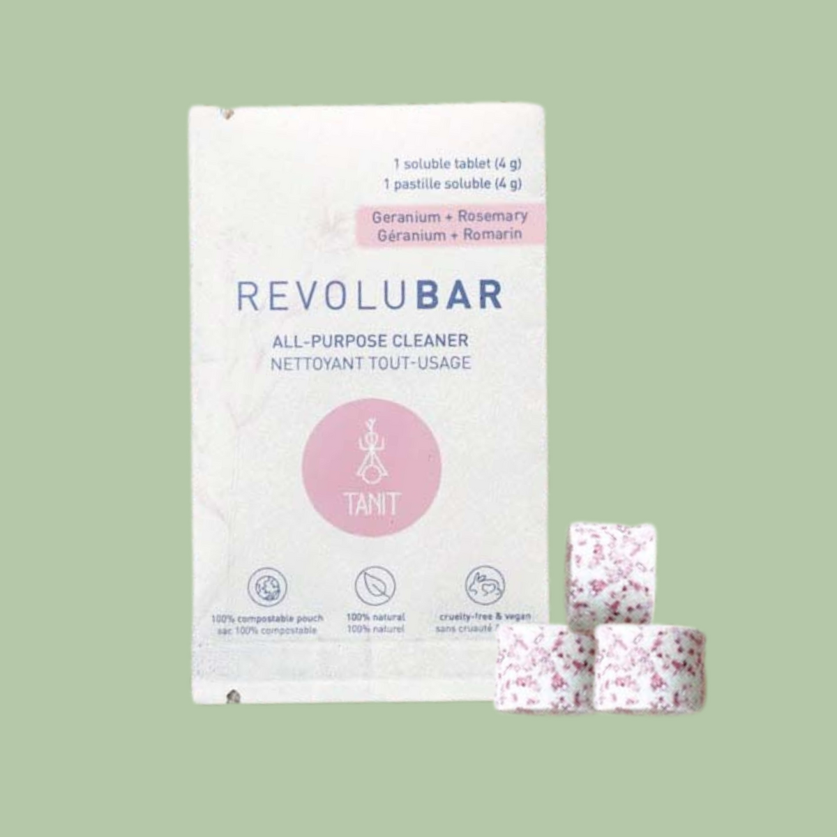 3 pastilles dégraissantes