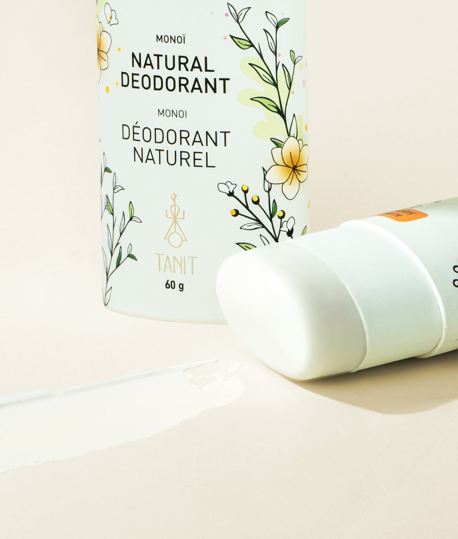 Déodorant solide naturel Pêche Coriandre (NOUVEAU)