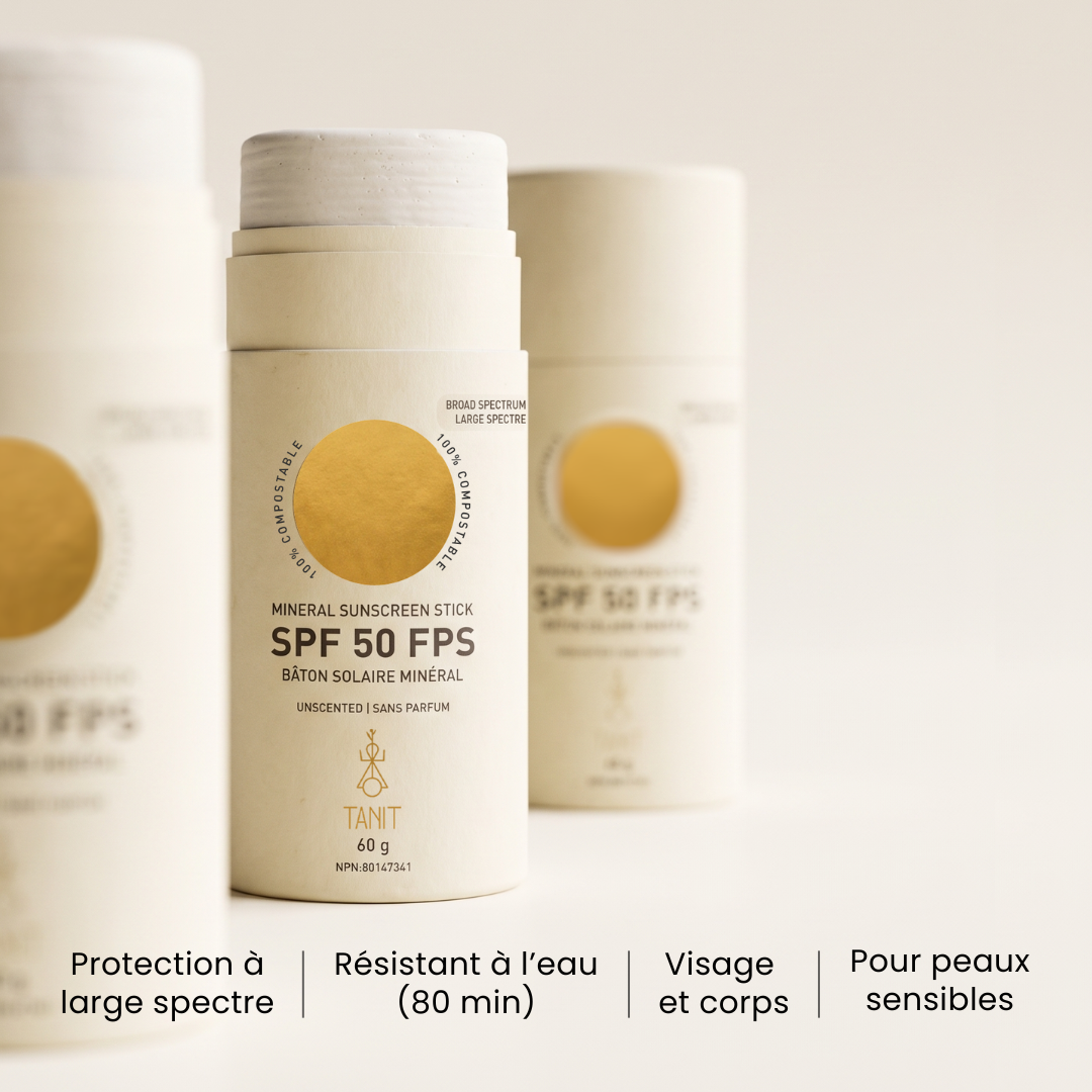 NOUVEAU Bâton solaire minéral (FPS 50)