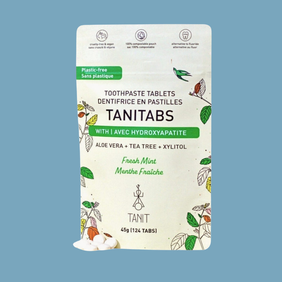 Dentifrice en pastilles - Menthe fraîche (PROMO)