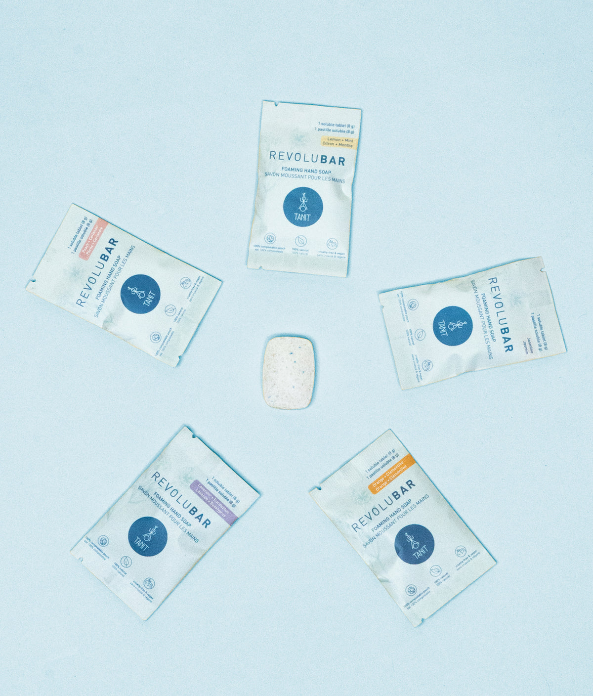 Ensemble savon à mains festif