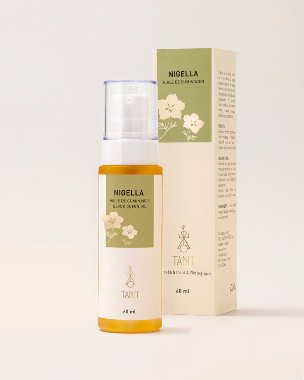 Huile de cumin noir biologique