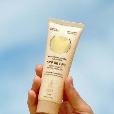 Écran solaire minéral hydratant