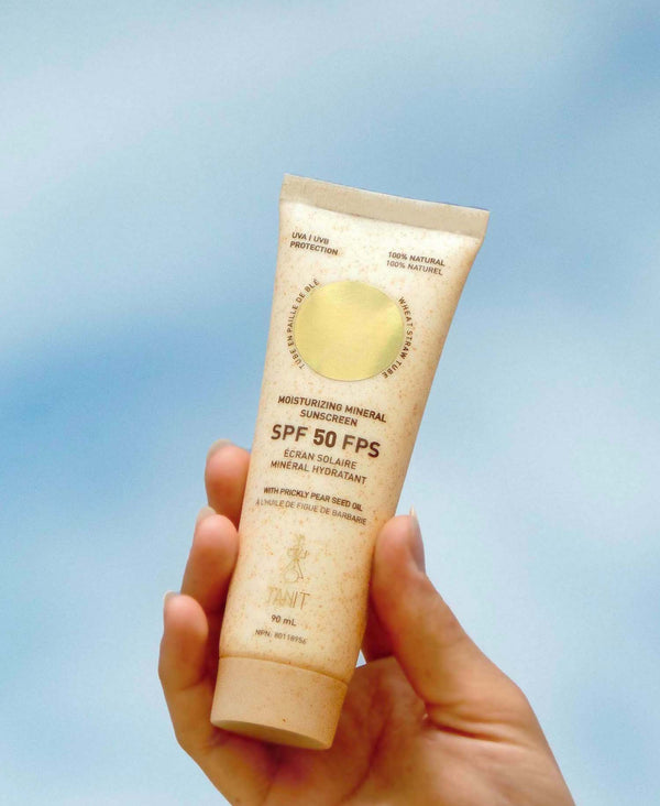 Écran solaire minéral hydratant