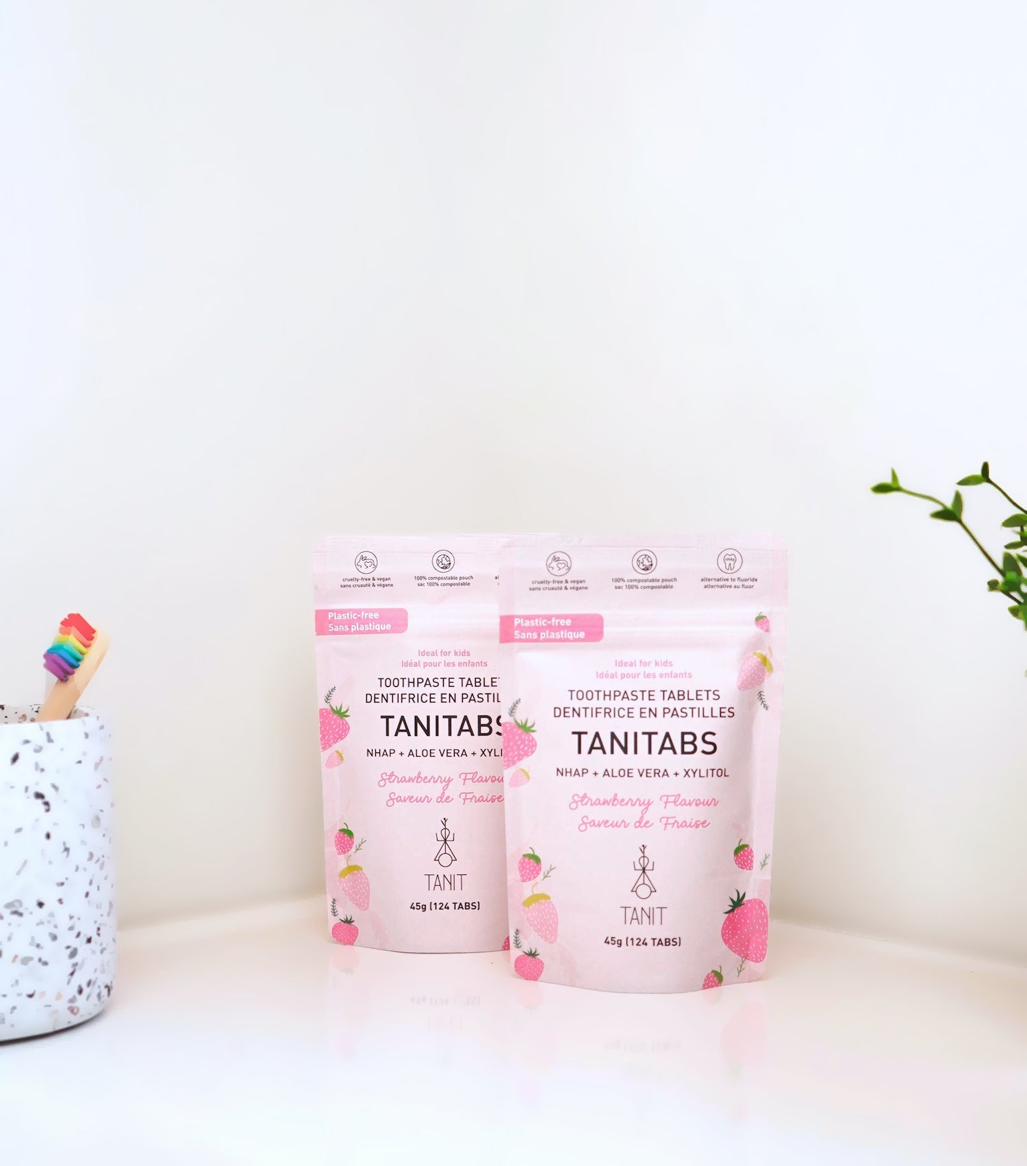 Dentifrice en pastilles - Fraise
