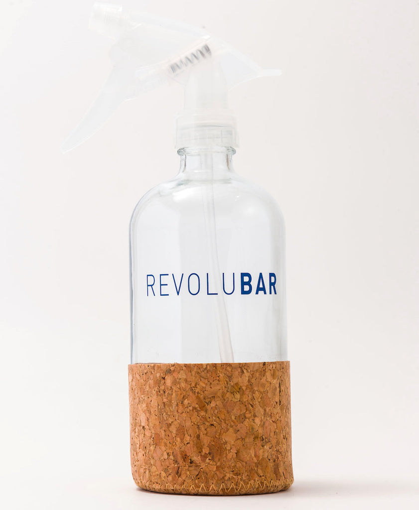 Bouteille en verre à vaporisateur